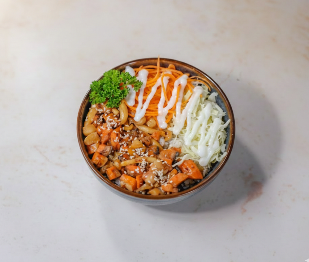 Japanese Sauce Salmon Rice